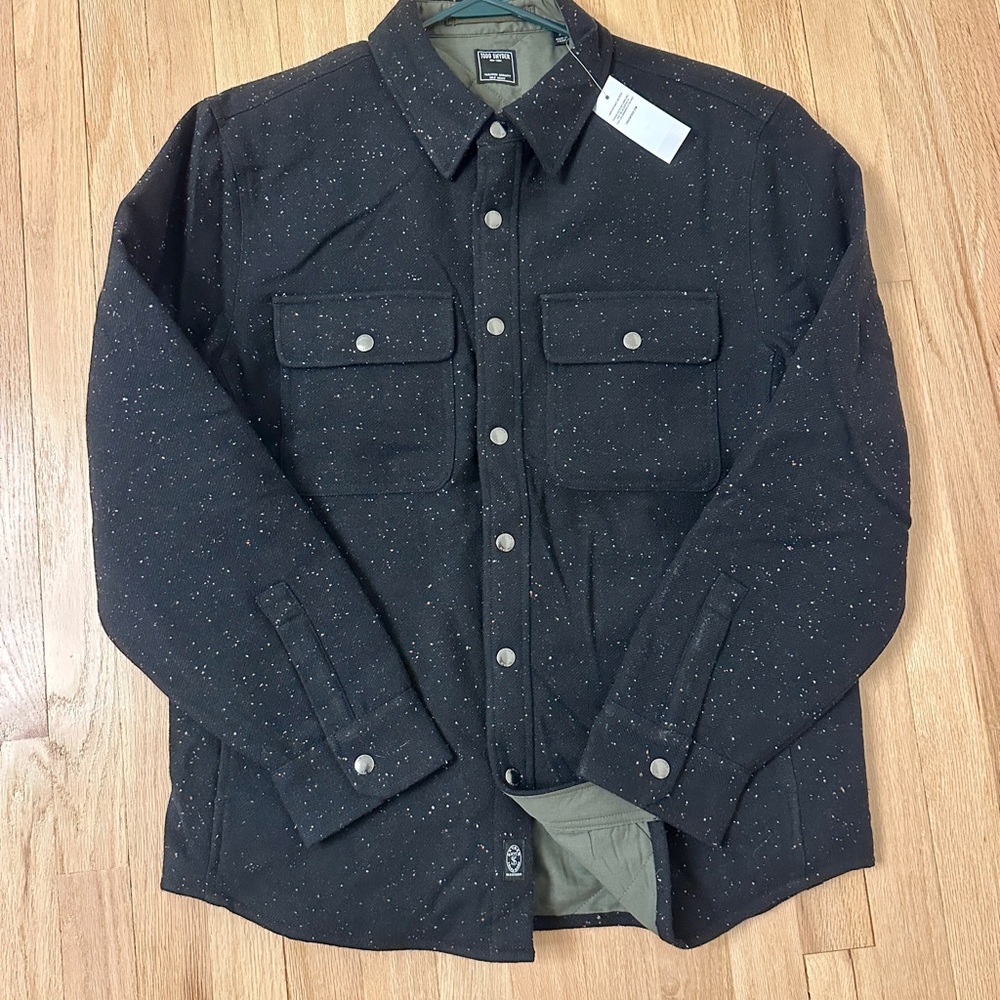 NWT- Todd Snyder Speckled Wool Basecamp Shirt Jacket - Size M